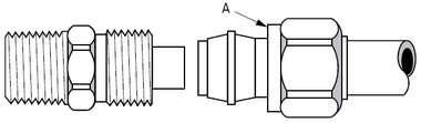 Armatúra vzduchovej brzdy DOT (nylonové hadičky)