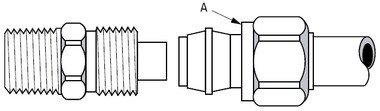 DOT Air Brake Fitting (Nylon Tubing)