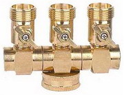 3 Ways Connector With Shut Off