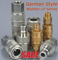 German Low Pressure Hydraulic Quick Action Couplers
