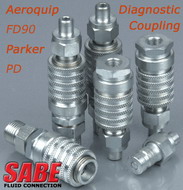 Diagnostic Hydraulic Quick Couplings