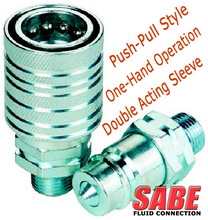 Push-Pull Style, Ob Lub Tes Tsho Ua Haujlwm Ib Tes Ua Haujlwm Couplings