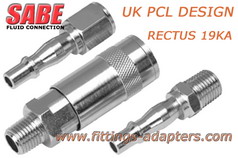 Inggris (Inggris) PCL Interchange Pneumatic Coupling Cepet