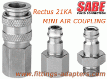 Mini raccords rapides pneumatiques DN 5